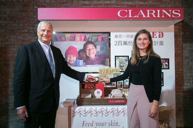 保養品牌年度慈善活動起跑　認購限量組合就捐餐給貧童