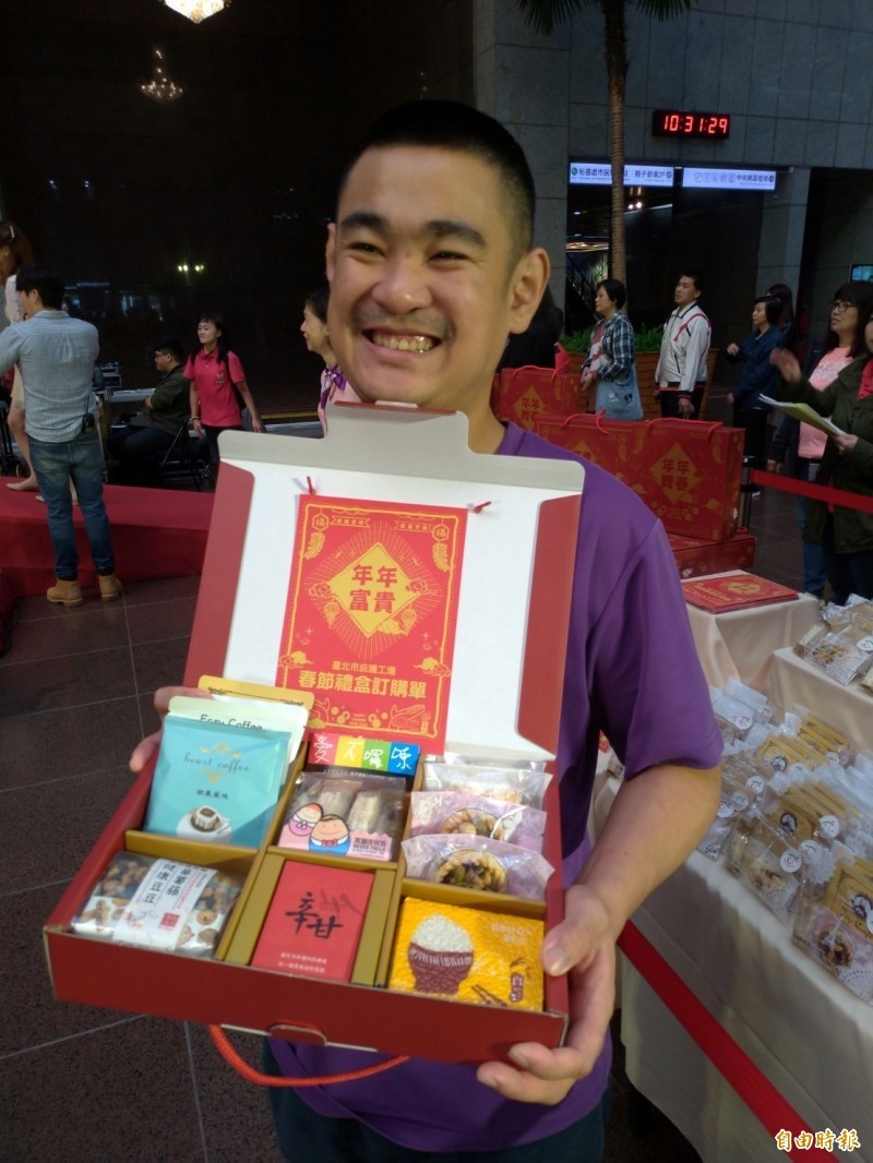 怕沒訂單... 北市10家庇護工場合推春節禮盒 目標3千盒